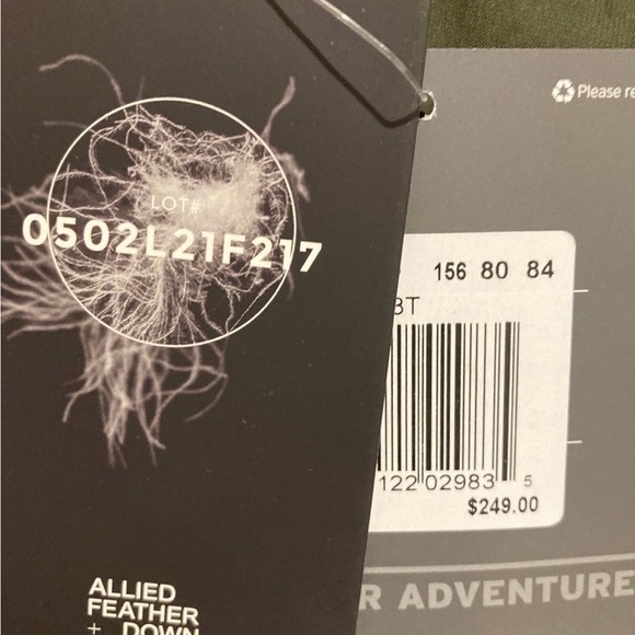 Brand new Eddie Bauer Down mens jacket 2xl tall - Picture 2 of 8